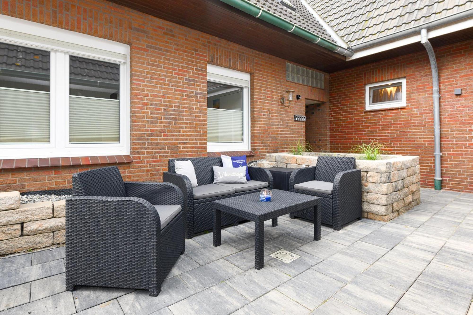 Ferienwohnung Haus Boje "Strandlaeufer" Neuharlingersiel Exterior foto